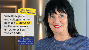 Ilona Richter, Bilanzbuchhalterin und Prokuristin bei RICHTER Recycling