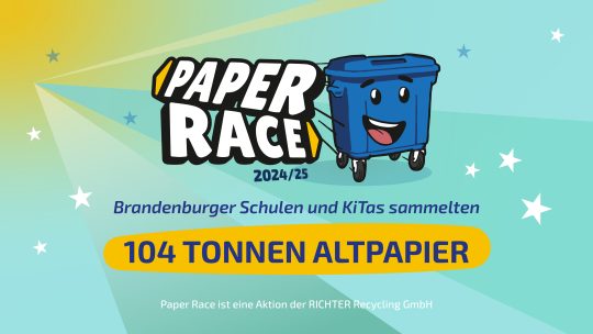 Preisverleihung PAPER RACE 2024/2025