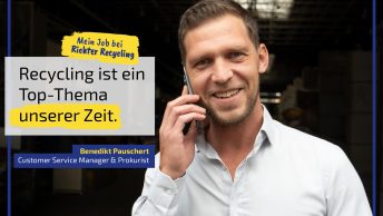 Customer Service Manager Benedikt Pauschert
