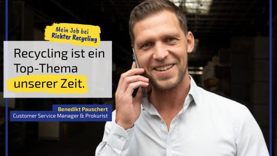 Customer Service Manager Benedikt Pauschert