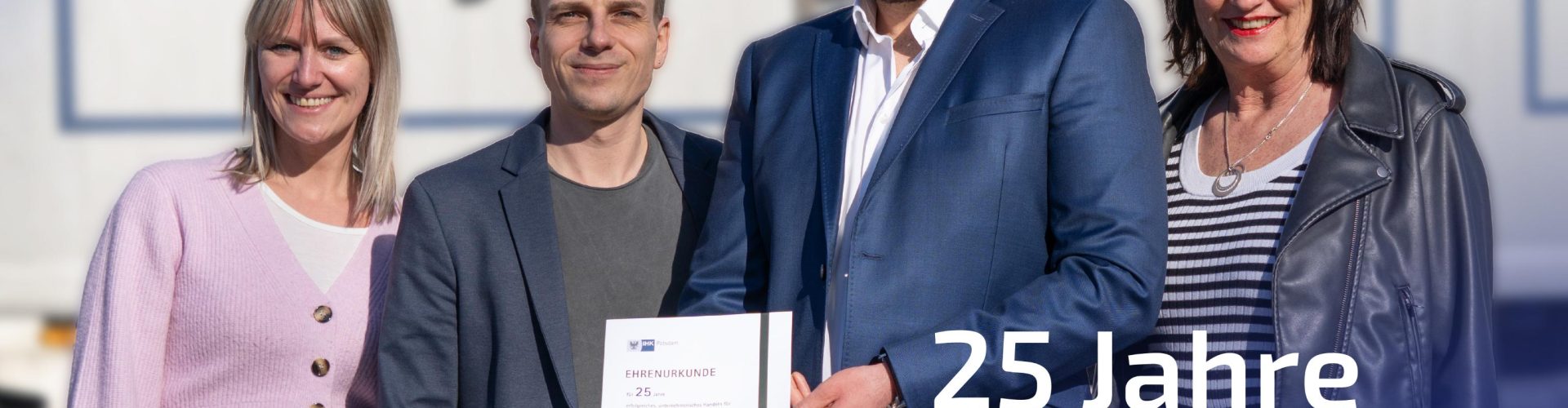 IHK Urkunde 25 Jahre Richter Recycling